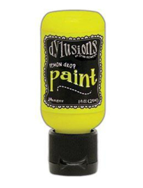 Lemon Drop - Dylusions Paint Flip Cap Bottle