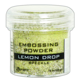 Embossing Speckle Powder - Lemon Drop