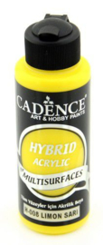 Lemon Yellow - Hybrid Acrylic Paint (semi matt)