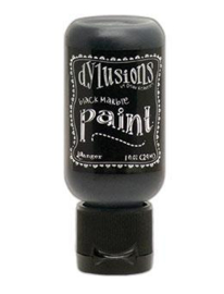 Black Marble - Dylusions Paint Flip Cap Bottle