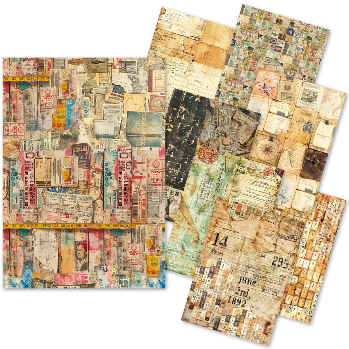 Craftmix Journey Ahead Mixed Paper Pack