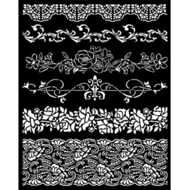 Romantic Collection Romance Forever Borders - Thick Stencil