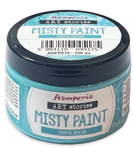 Art Stories Misty Paint Tropic Ocean