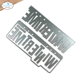Wintertime wordstrip