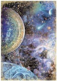 Cosmos Infinity Planets - Rijstpapier