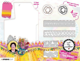 DIY Layered Tag Journal Marlene’s World nr.14