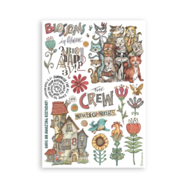Furry Friends - Washi Pad