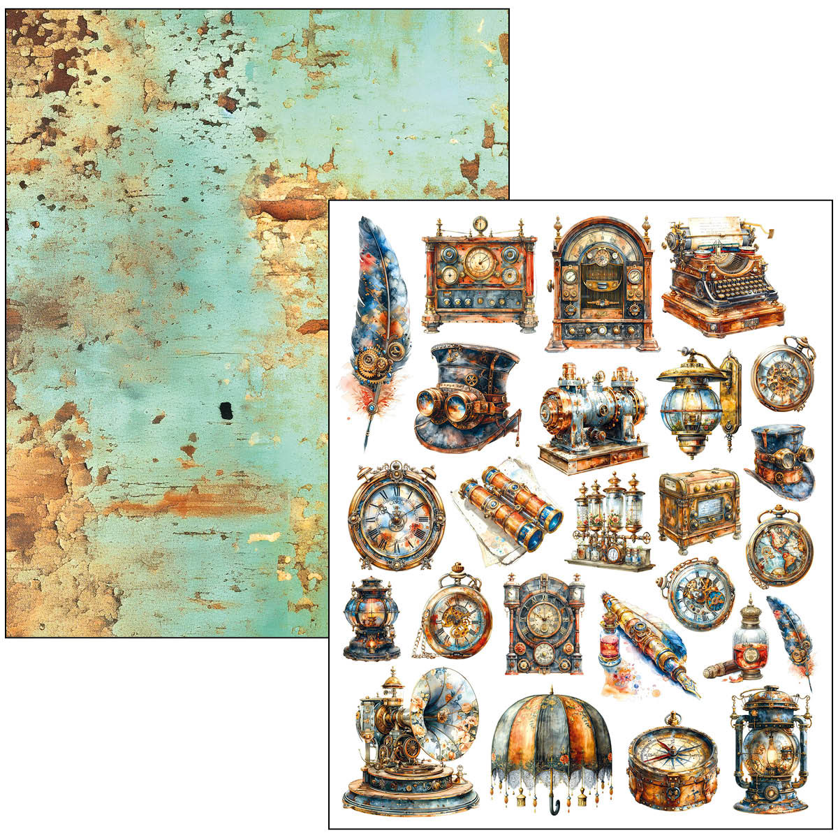 Mixed Media book Past Time Maxi