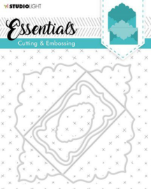 Cutting Die Essentials Label nr. 319 - Stans