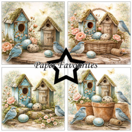 Paper Favourites - Bird House