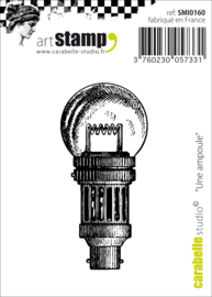 Une Ampoule / Gloeilamp- Mini Clingstamp