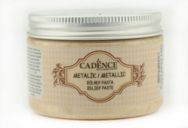 Champagne - Cadence Metallic Reliëf Pasta