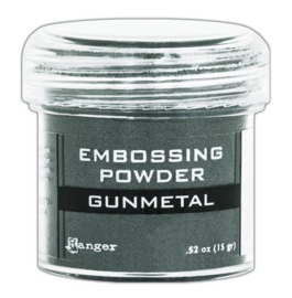 Embossing poeder -  Gunmetal Metallic