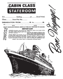 Tim Holtz Cling Stamps - Artful Voyage