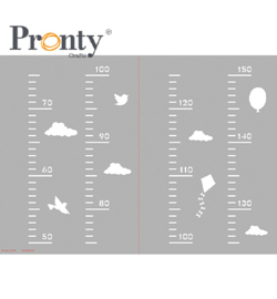 Growth Charts set (Groeigrafiek) - Stencil