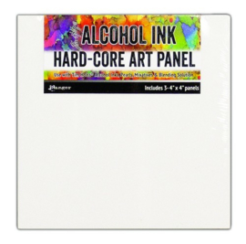 Alcohol Ink Hard Core Art Panels - 4 x 4"