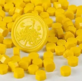 Wax Beads Yellow matt