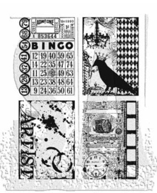 Tim Holtz Cling Stamps - Creative Collages