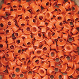 Oranje  - Eyelets 25 pcs