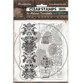 Sir Vagabond in Fantasy World Borders - Clearstamp