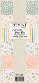 Flowers For You - Paper Pack Slimline