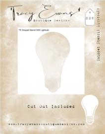 Snippet Stencil - Lightbulb