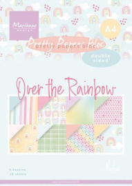 Over the rainbow by Marleen - Paperpad A4