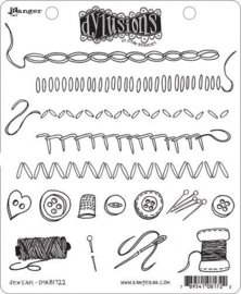 Sew Easy - Dylusions Clingstamp
