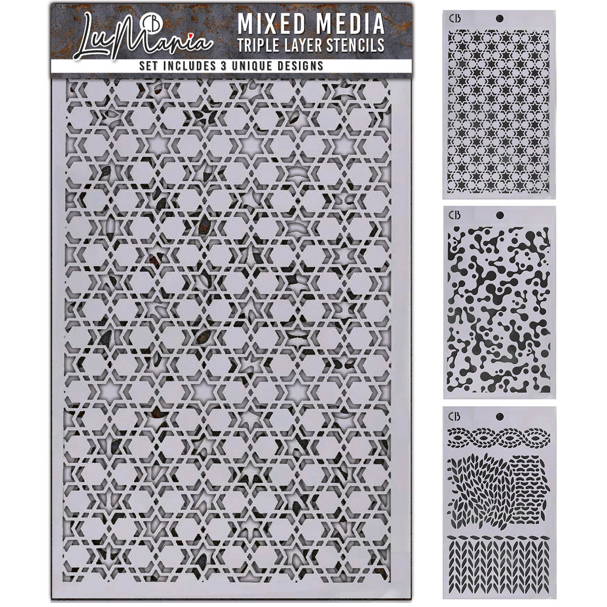 Stencil Mix – Triple Layer Set #001