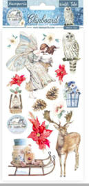 Winter Tales Christmas Elements - Chipboard