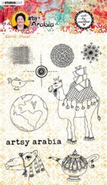 By Marlene Artsy Arabia nr.60 - Clearstamp
