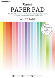Paper Pad Essentials Patterns Nr.21 - White Fade