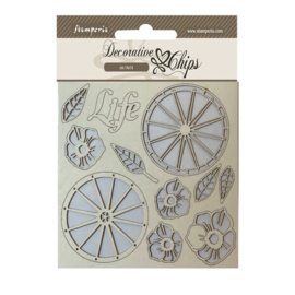 Blue Land Life Wheels - Decorative Chips