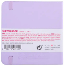 Art Creation Schetsboek - Pastel Violet