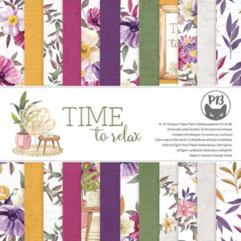 Paper pad Time to relax - 6x6"