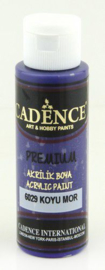 Donkerpaars - Cadence Premium semi matte acrylverf