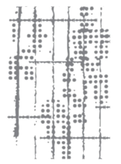 Dot Matrix - Multi-Level Embossing Folder