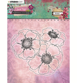 Just Lou Botanical Collection nr.08 - Clearstamp