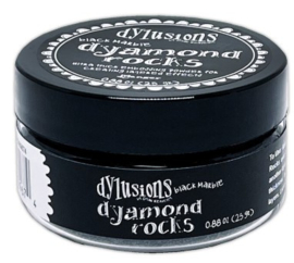 Dylusions Dyamond Rocks Black Marble