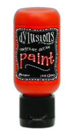 Tangerine Dream - Dylusions Paint Flip Cap Bottle
