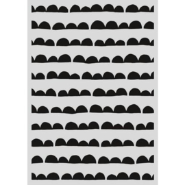 Scallop Stripes - Mask Stencil