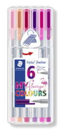 Staedtler TriPlus Fineliner Flamingo - Box