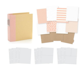 Simple Stories Sn@p! Designer Binder - Blush