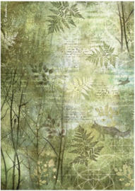 Forest Trees - Rijstpapier