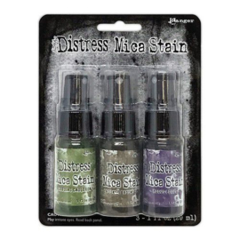 Tim Holtz Distress Halloween Mica Stain Set #2 