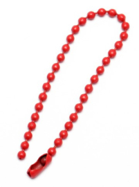 Ball Chain - Red