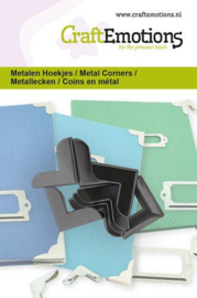 Metalen Hoekjes type 2 Zwart