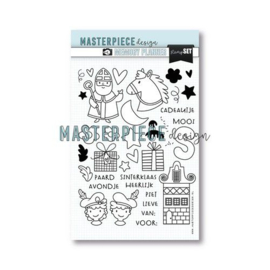 Masterpiece Clear Stempelset - Sint & Piet 2023