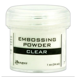 Embossing poeder -  Clear