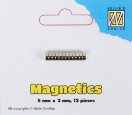Magneten Ø5 x 2 mm - 12 pcs